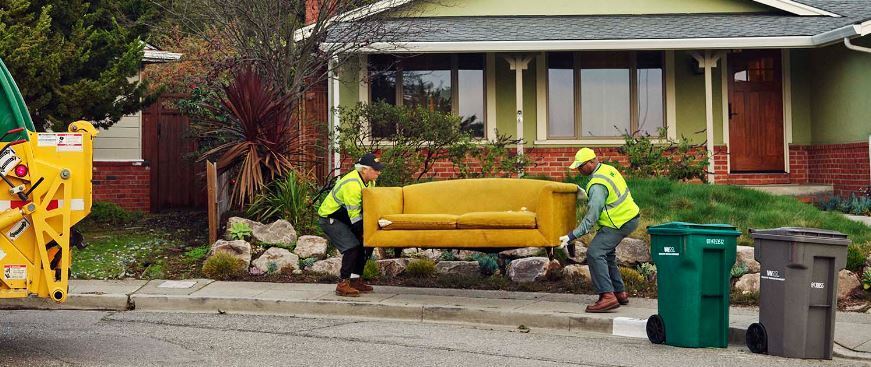 Free bulky junk curbside pick-up is available to all Oaklanders.