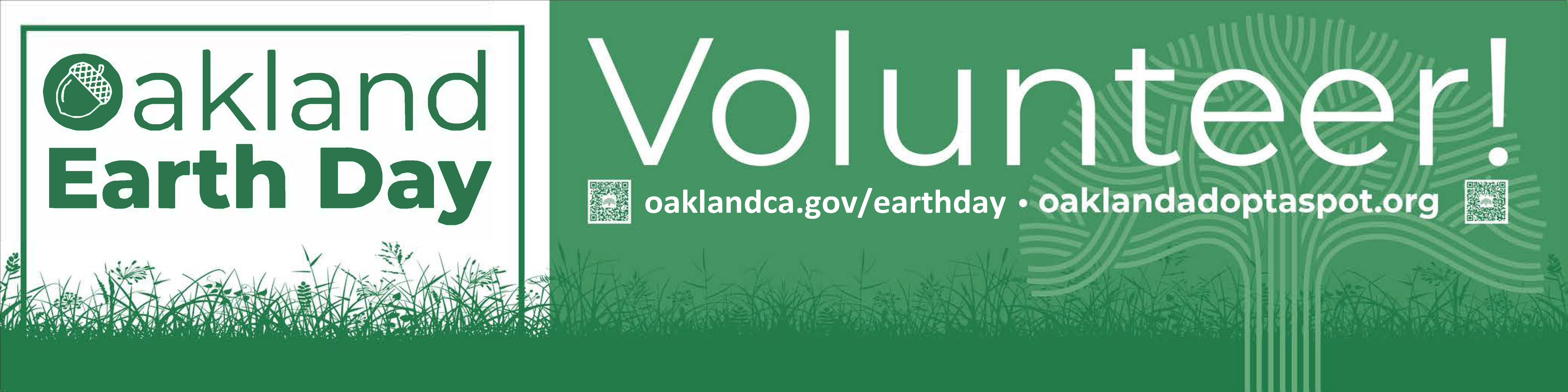 Oakland Earth Day Banner
