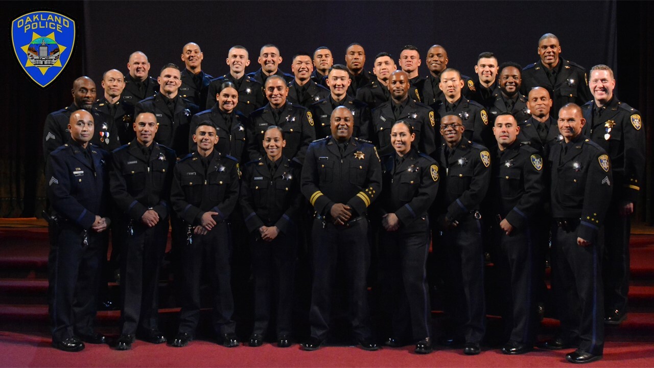 Photo of the 187th Oakland Police Academy