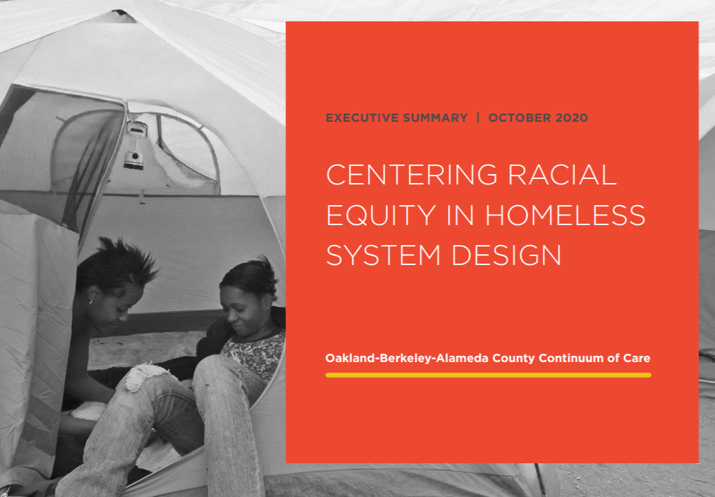 Center Racial Equity in Homeless System Design