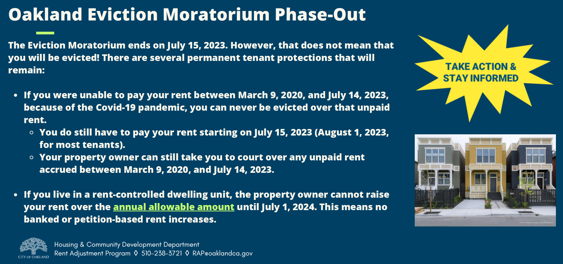 Eviction Moratorium Phase Out Postcard