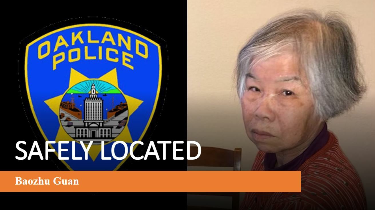 Photo of Baozhu Guan who has been safely located.