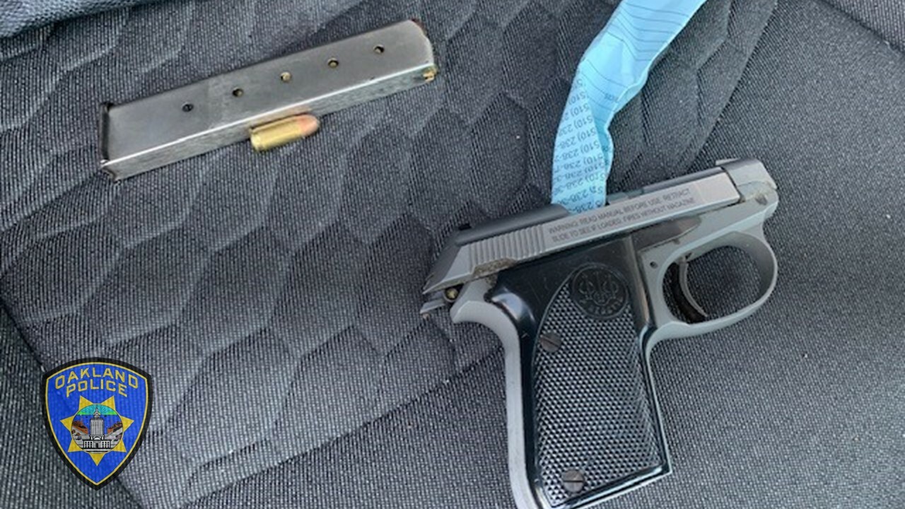 Recovered Firearm and a extended magazine
