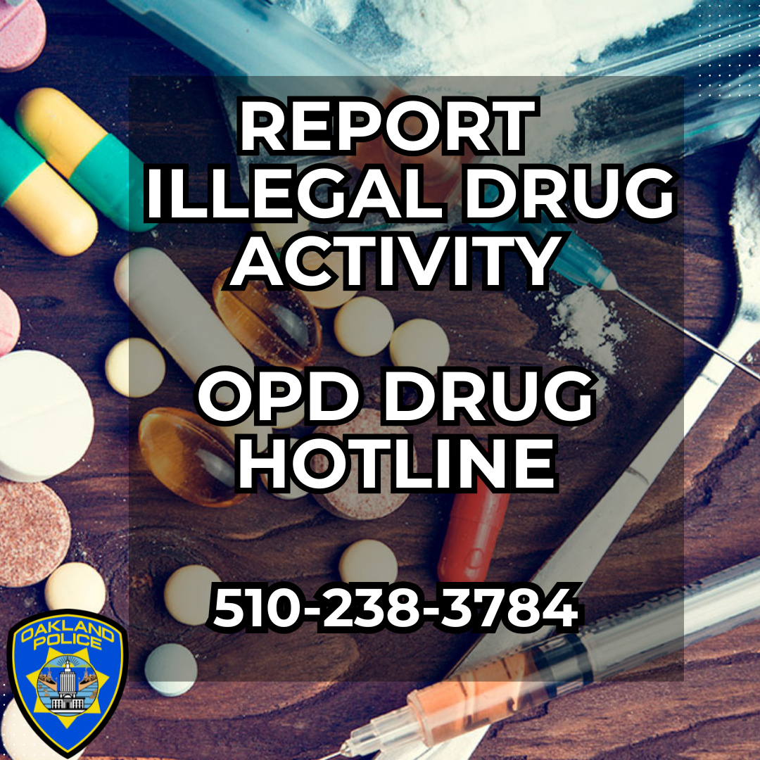ILLEGAL DRUG ACTIVITY HOTLINE 1 ILLEGAL DRUG ACTIVITY HOTLINE 1