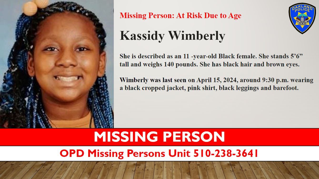 Photo of Missing Person Kassidy Wimberly