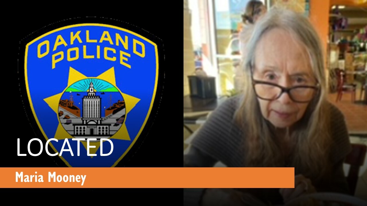 Photo of Located Maria Mooney and OPD Logo