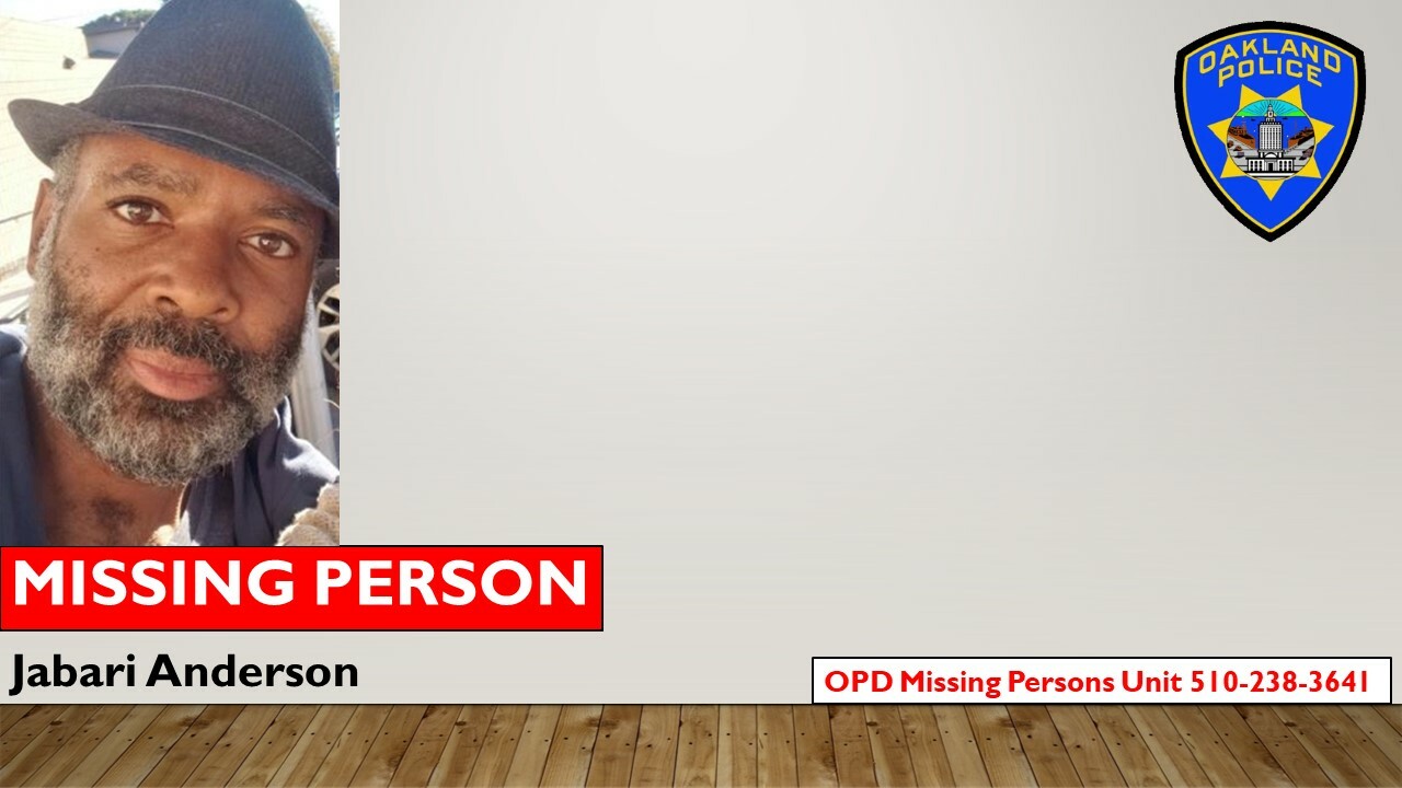 Photo of Missing Person Jabari Anderson