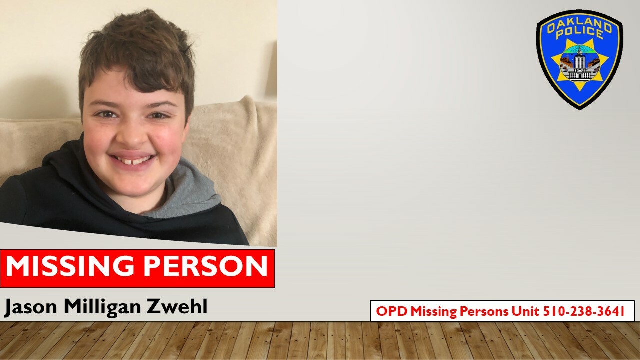 Photo of Missing Person Jason Milligan Zwehl
