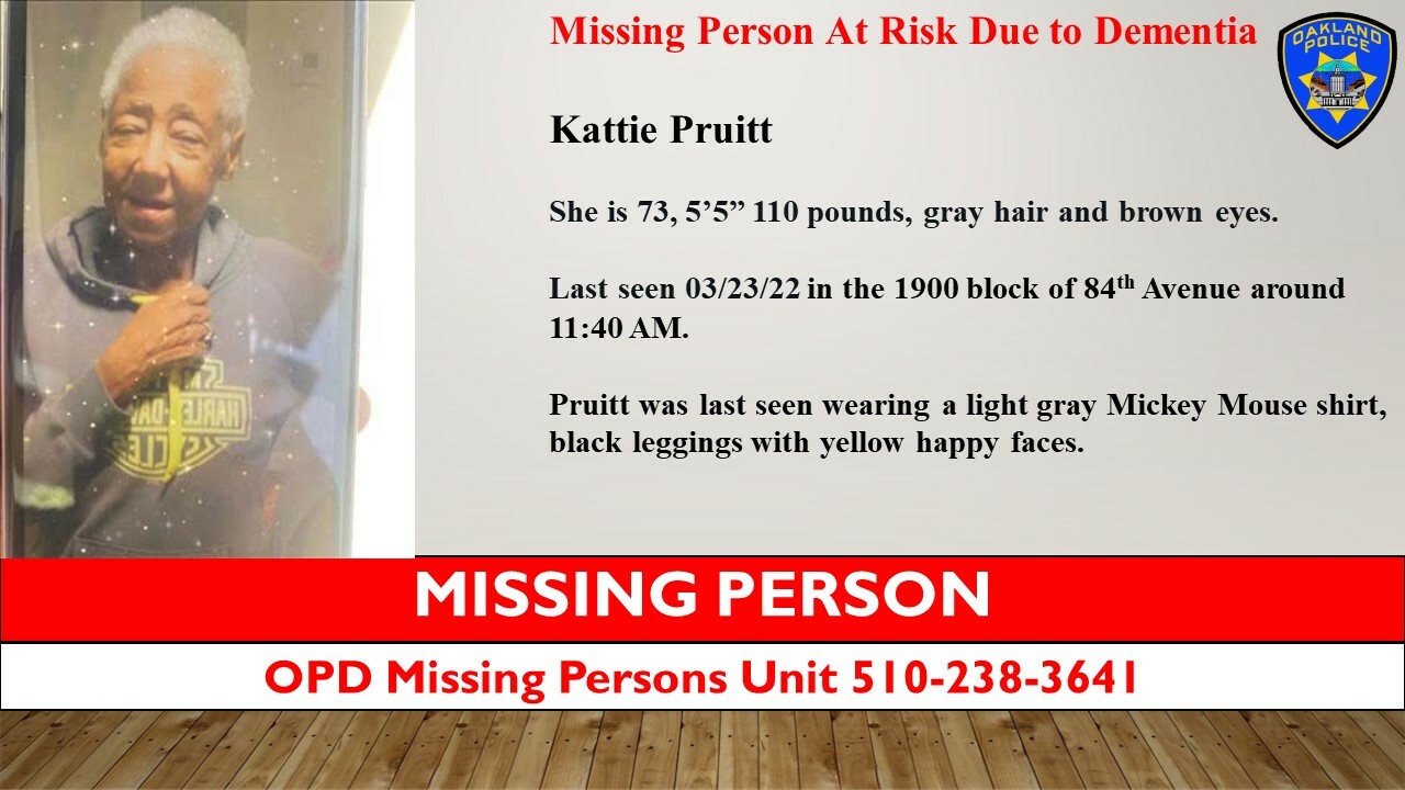 Photo of Missing Persons Kattie Pruitt