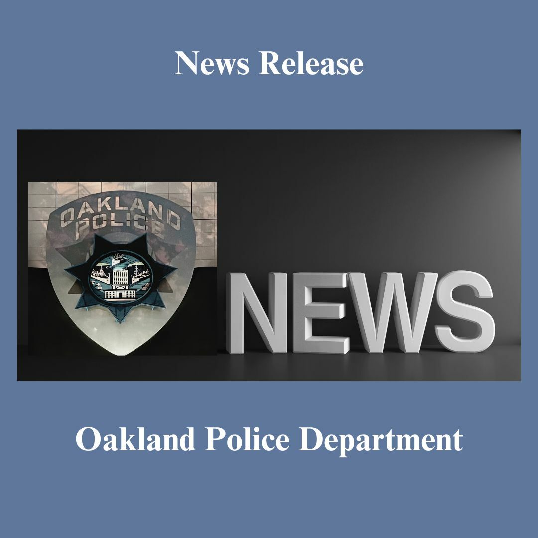 Oakland Police News Release