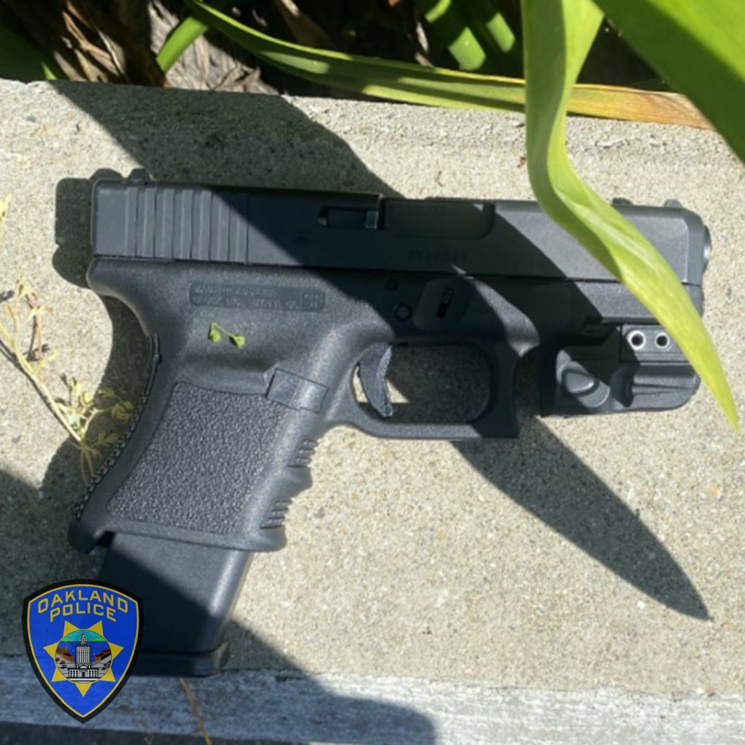 Photo of recovered firearm