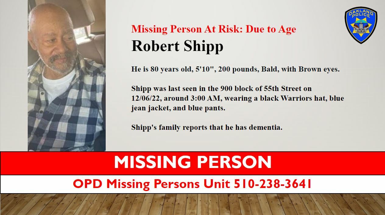 Photo of Missing Person Robert Shipp
