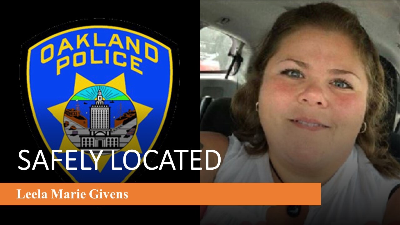 Photo of Leela Marie Givens who was safely located