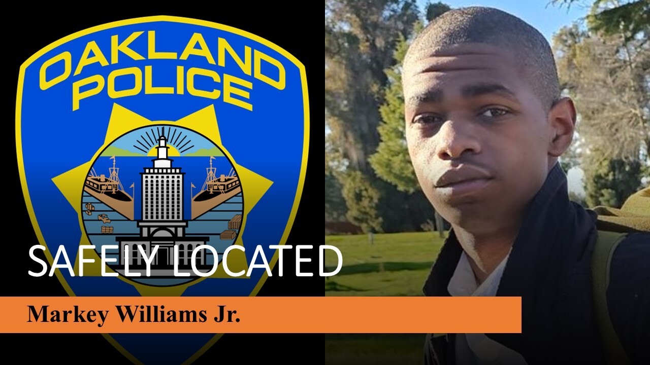 Photo of Markey Williams Jr. who was safely located.