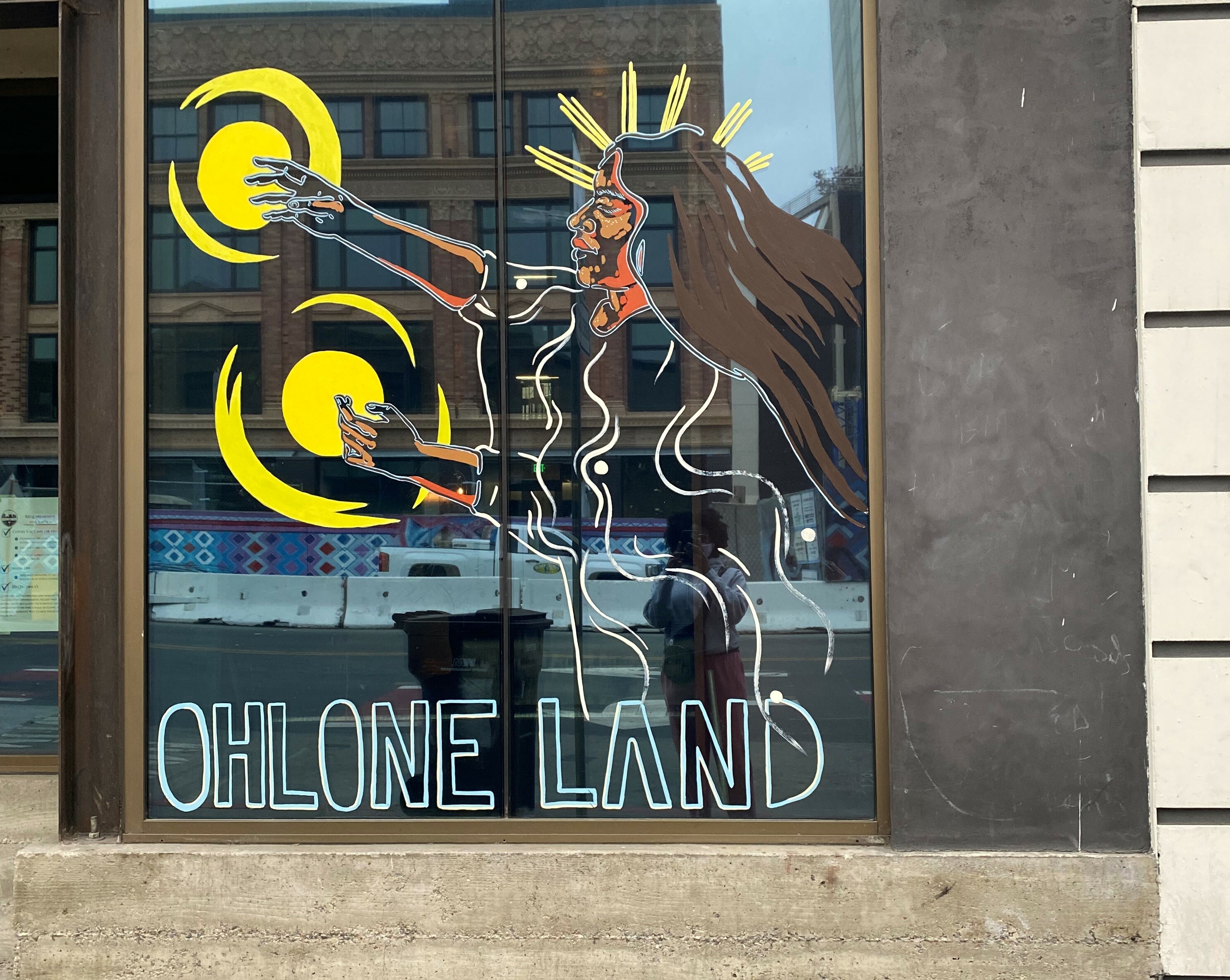 Ohlone Land Window Mural