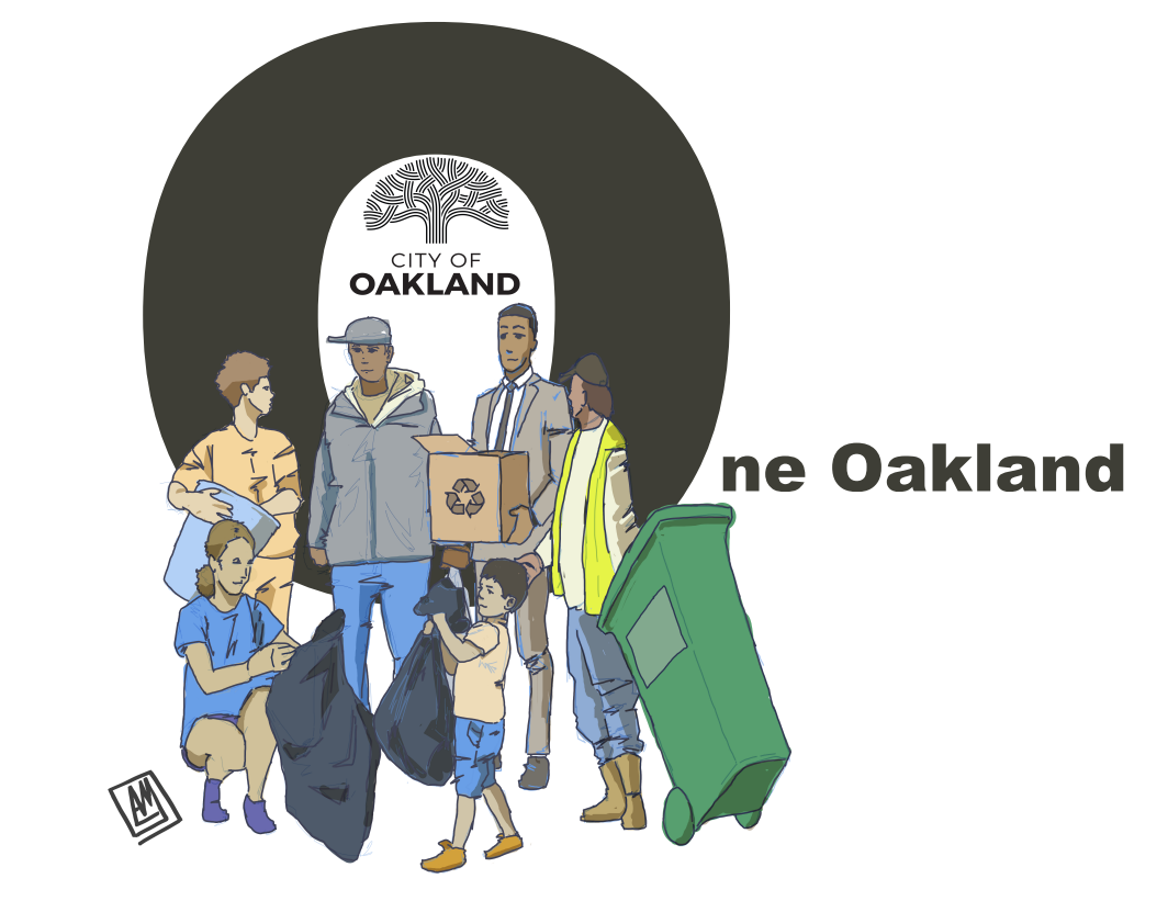 One Oakland Spring Clean logo