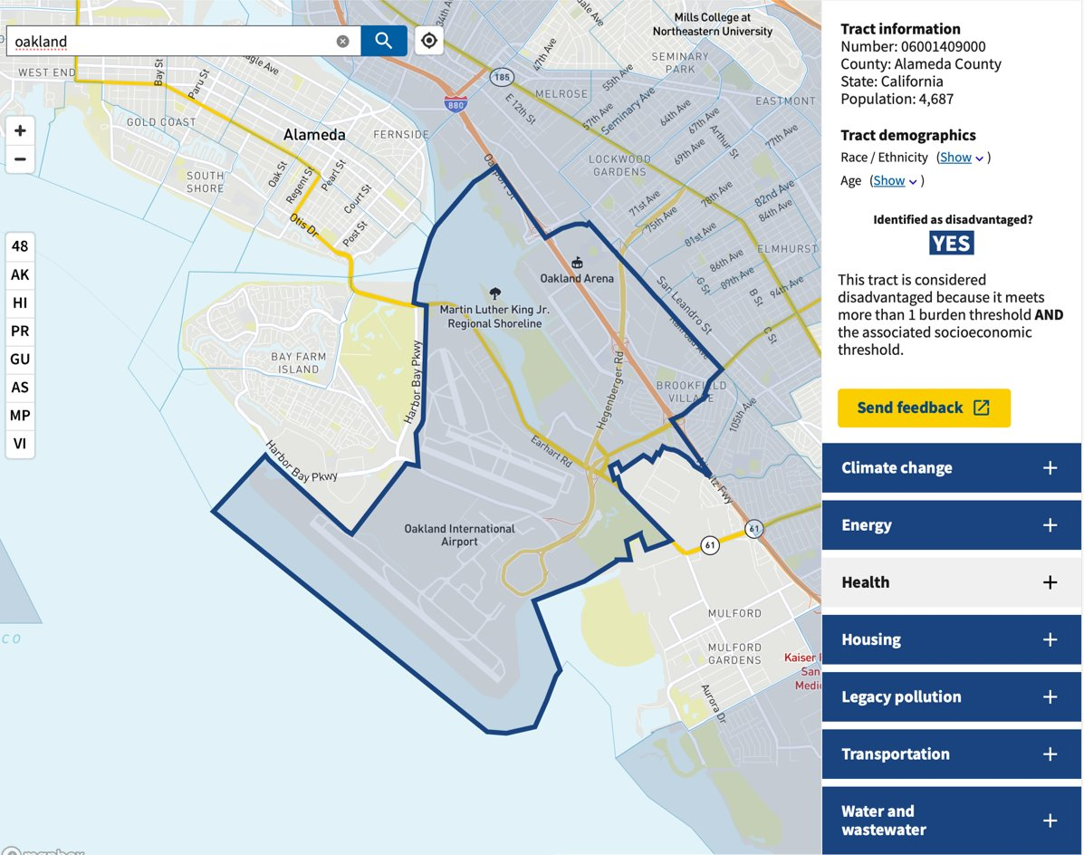This is a map of the project census tract.Local Roadmaps to Community Resilience Project