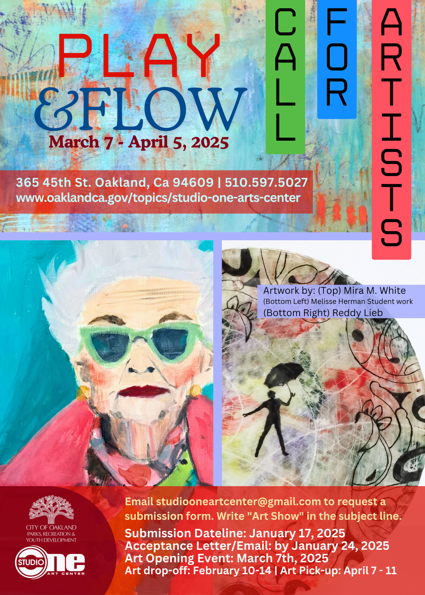 Call for Artists: Upcoming Art Show "Plan & Flow" Submit Here Image